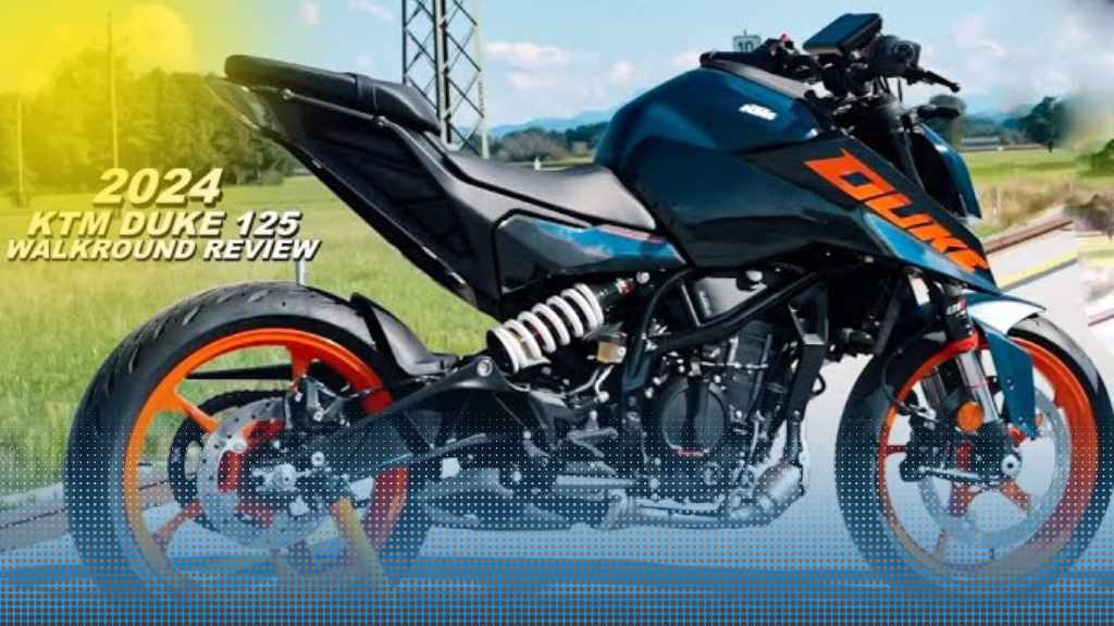  2024 Model KTM 125 Duke